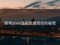 探寻pixiv插画热潮背后的秘密