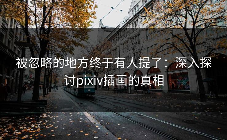 被忽略的地方终于有人提了：深入探讨pixiv插画的真相-第1张图片-p站网页版影视网 - p站内容页